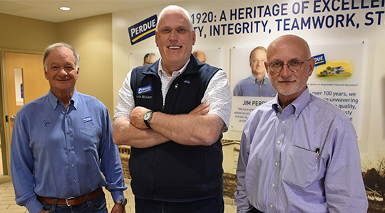 Jim Perdue, Kevin McAdams, and Randy Day